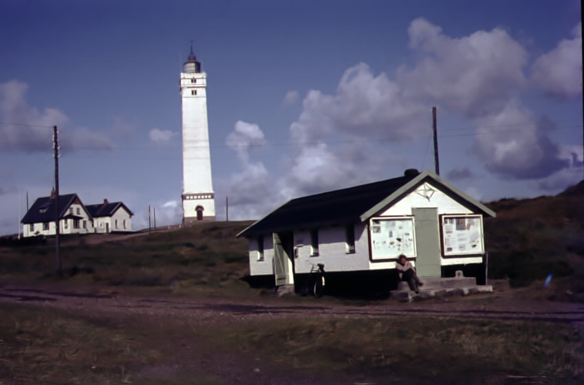 1965 BMJ Gamle station Erik Kramshøj foran